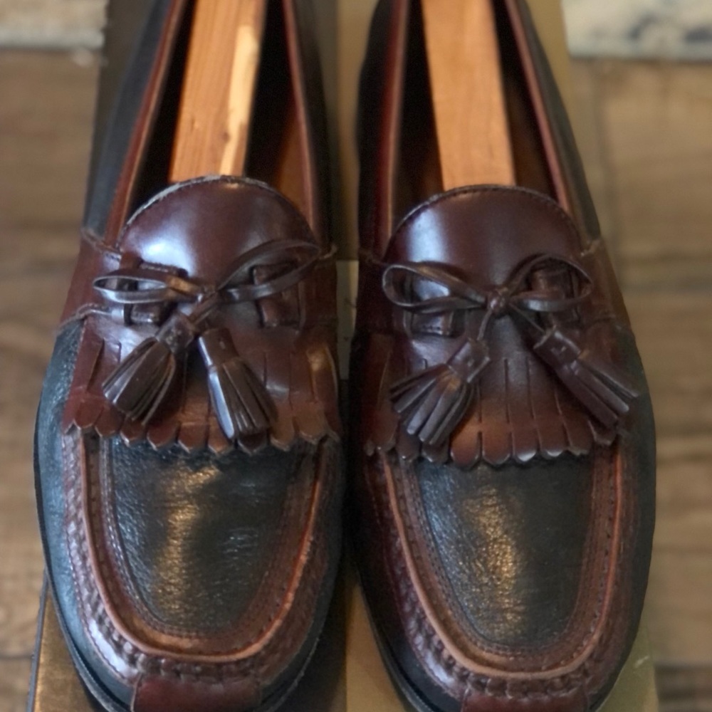 Johnston and Murphy Two-tone loafers